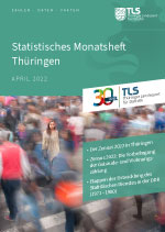 Veröffentlichung „Statistisches Monatsheft Thüringen April 2022“ im PDF-Format