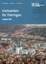 Titelbild der Veröffentlichung „Kreiszahlen fr Thringen, Ausgabe 2018“