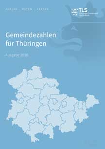 Titelbild der Veröffentlichung „Gemeindezahlen für Thüringen, Ausgabe 2020“